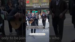 Download lagu Melbourne busker sings Jay Chou's 'Love Confession', unaware Jay Chou watching him mp3