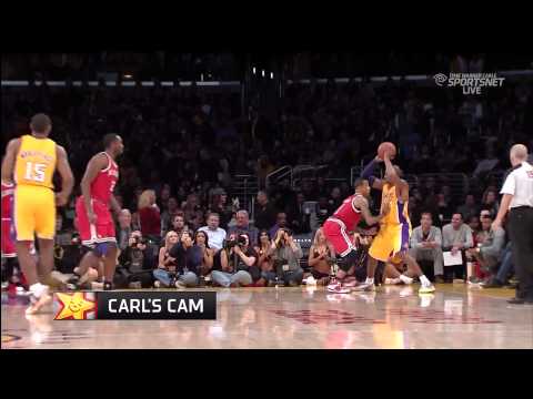 01 15 2013   Bucks vs  Lakers   Kobe Bryant Flat Footed Three Pointer