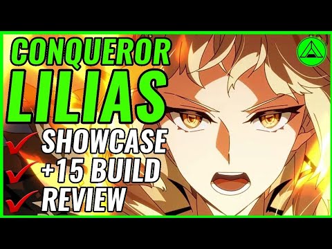 Conqueror Lilias +15 PVP 😱 (Review & Build) Epic Seven