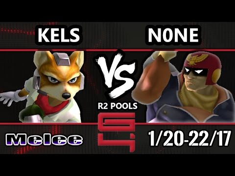 Genesis 4 SSBM - GHQ | Kels (Fox) Vs. Allegiance | n0ne (Captain Falcon) Smash Melee R2 Pools