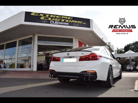 BMW 540i G30 REMUS Sportauspuff 088017 1500 M540 Auspuff Exhaust