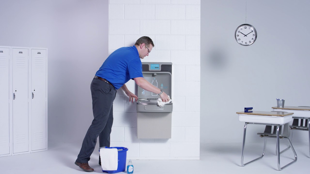Care and Cleaning for Elkay ezH2O Bottle Filling Stations