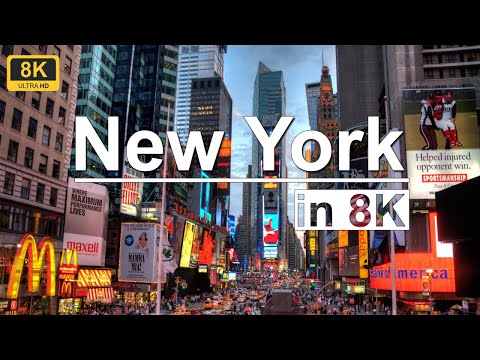 New York in 8K ULTRA HD - Capital of Earth (60FPS)