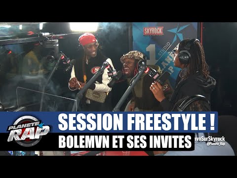 Bolémvn - Session freestyle avec Koba LaD, Chily, Kodes & Shotas ! #PlanèteRap
