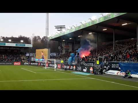 Godsetunionen pyro party i Ælv Classico 12. April 2019
