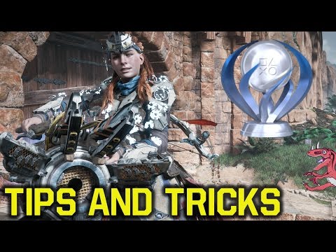 Horizon Zero Dawn tips and tricks for GETTING The PLATINUM TROPHY - FAST XP & All Alies Joined Quest