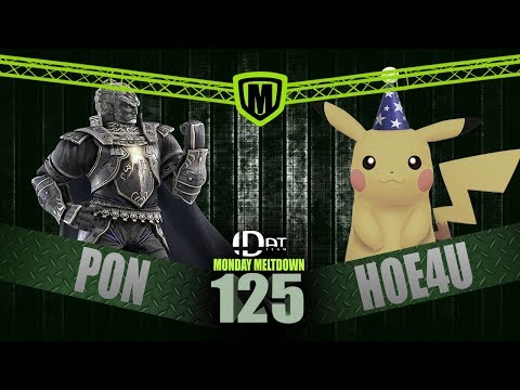 DAT Monday Meltdown 125 - Winners Quarters - Pon vs. Hoe4u