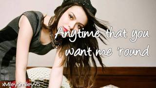 Miranda Cosgrove - Kiss You Up (with lyrics)