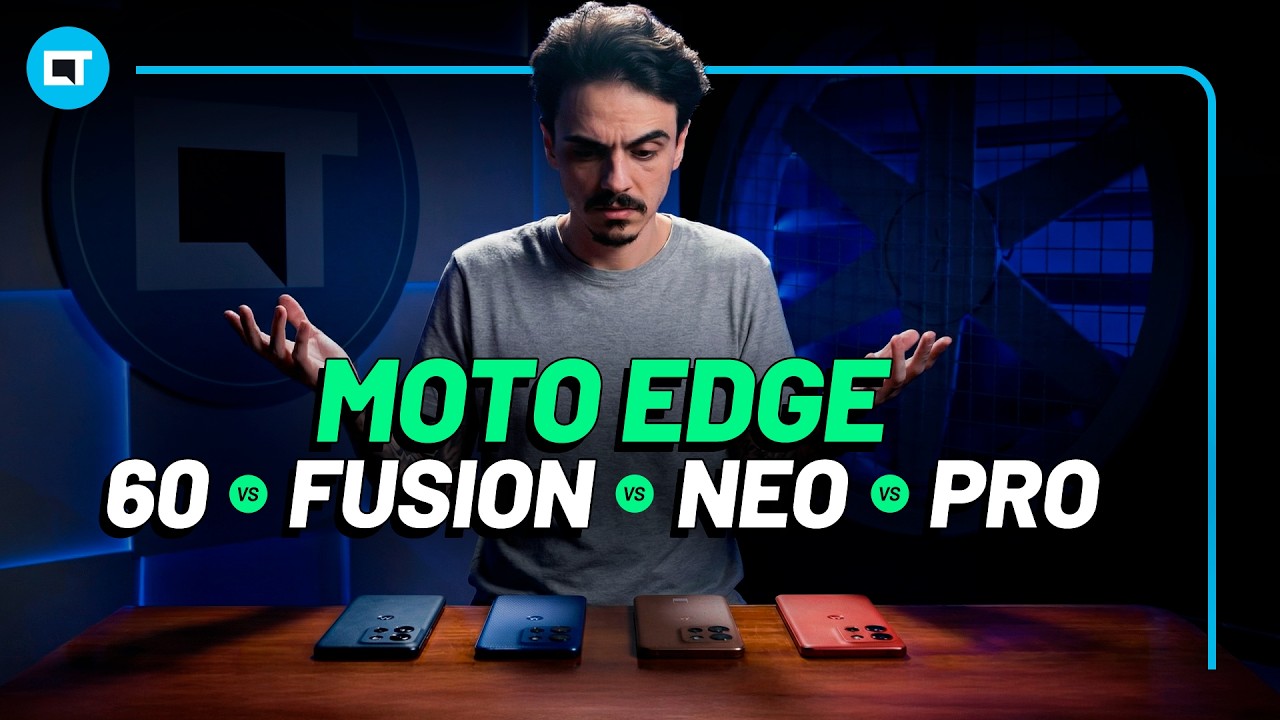 Qual modelo do Motorola Edge 60 vale mais a pena: FUSION, 60, NEO ou PRO? GUIA COMPLETO