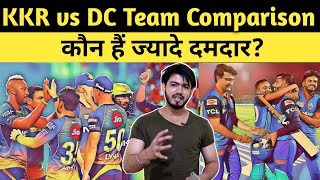 IPL 2020-KKR vs DC Full Team Comperison।कौन हैं ज्यादे दमदार?