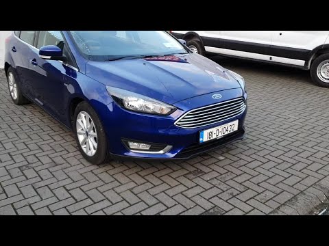 181D10432 - 2018 Ford Focus TITANIUM 1.5TD 95PS 6SPD 18,000