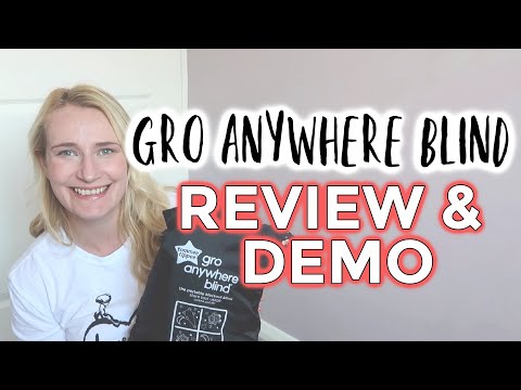 GRO ANYWHERE BLACKOUT BLIND REVIEW & DEMO