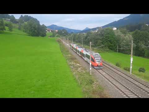 4042 mit Nahverkehrszug nach Wörgl Hbf