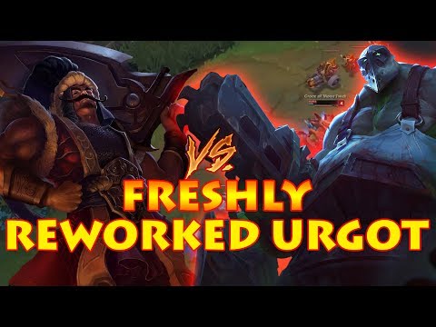 TRYNDAMERE VS URGOT TOP: DIAMOND SOLOQ - REWORKED URGOT [Patch 7.15]