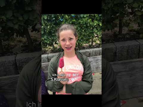 5 Klasse vs. 11 Klasse 👀😅 #fun #viral #trend #youtubeshorts #shorts #glowup #funny #girl #beauty