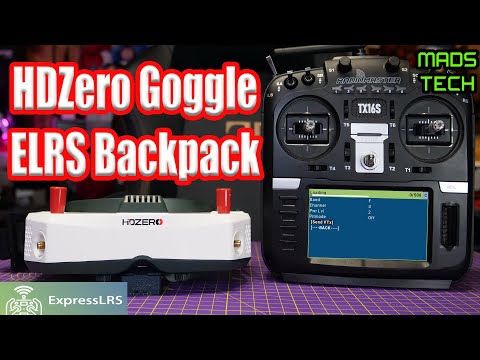 HDZero Goggles ExpressLRS Backpack - I Love This