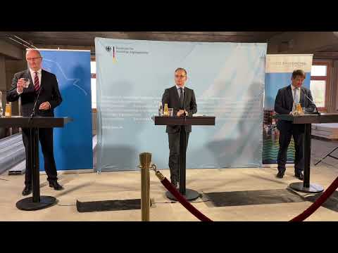 Erste Pressekonferenz im Bundesamt für Auswärtige Angelegenheiten