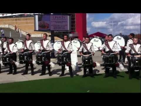UMass Drumline 2012: Triplet Rolls - Alumni Day - Gillette Stadium