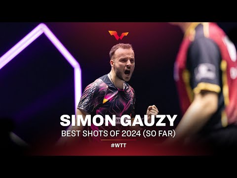 Simon Gauzy's Best Shots of 2024 (so far 😉)