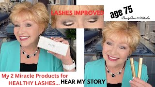 My 2 MIRACLE PRODUCTS for HEALTHY LASHES ( Nobu Caremetics ) #nobulash #review  #eyelashesgrowth
