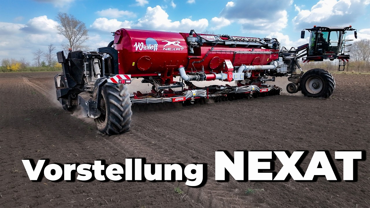 NEXAT die Zukunft der Landwirtschaft? In der Gülleausbringung  + Erfahrungsbericht Stamm-Fahrer