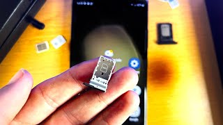 How To Remove SIM Card from Samsung Galaxy S23 Ultra