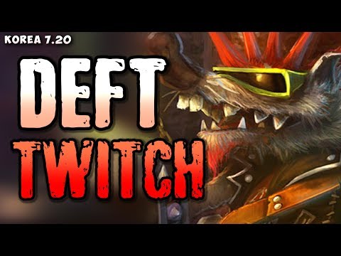 KT Deft (954 LP) Twitch (w Janna) v Kog'Maw/Lulu matchup - Korea 7.20