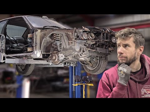 Restoring A Crash Damaged & Rusty Classic BMW E24 635 CSI 1