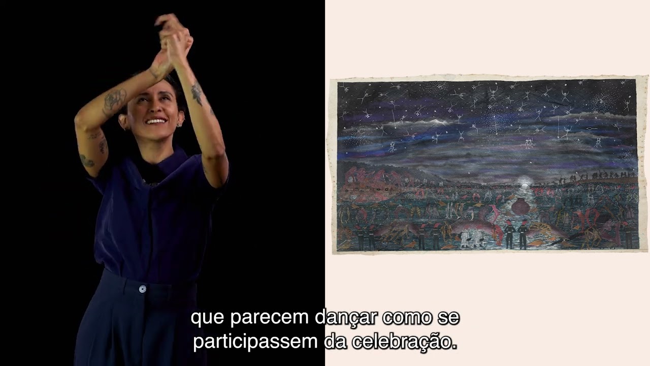 MASP Acessibilidade | Santiago Yahuarcani, 'Ni vergüenza ya tienen los pucachus', 2020