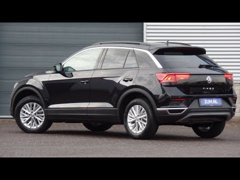 Volkswagen NEW T-roc Style 2018 Deep Black Pearl TDI 16 inch Chester walk around & inside detail