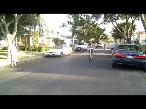 Goped GSR GP460 VS Blades Moby 40cc Scooter Drag race