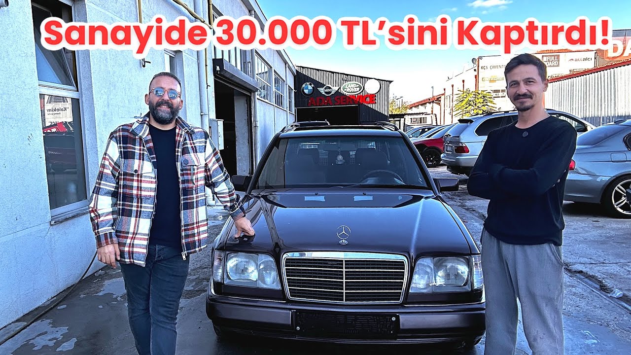 Takipçimi Kandırmışlar: Sanayide 30.000 TL Kaptırmış: Mercedes-Benz W124 Station Wagon Tamiratı