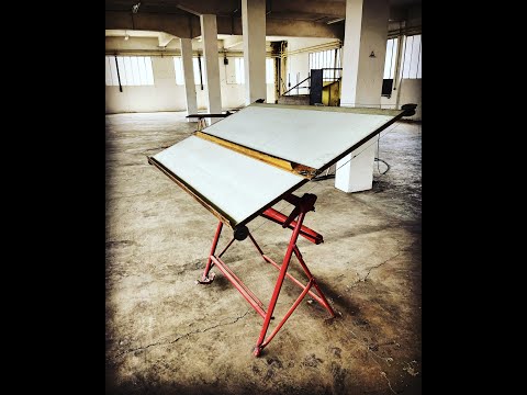 Restoration of a French architect's table from the 1940s-1950s (part 1)