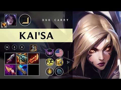 Kai'Sa ADC vs Veigar - NA Master Patch 26.01