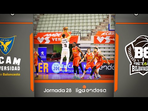 Resumen UCAM Murcia 82 - RETAbet BB 90 (J28)