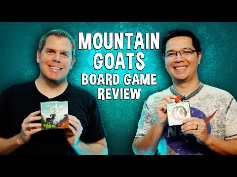 Review of Mountain Goats - King of the Hill Board Game