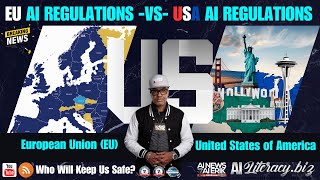🚨 Breaking News: EU vs. USA on AI Regulations 🌍🇪🇺 vs. 🇺🇸