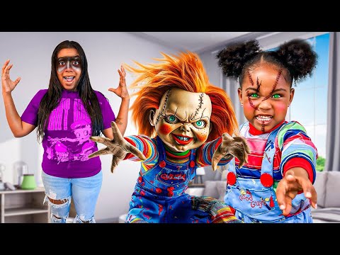 AMORA TURNED INTO CHUCKY DOLL 😱