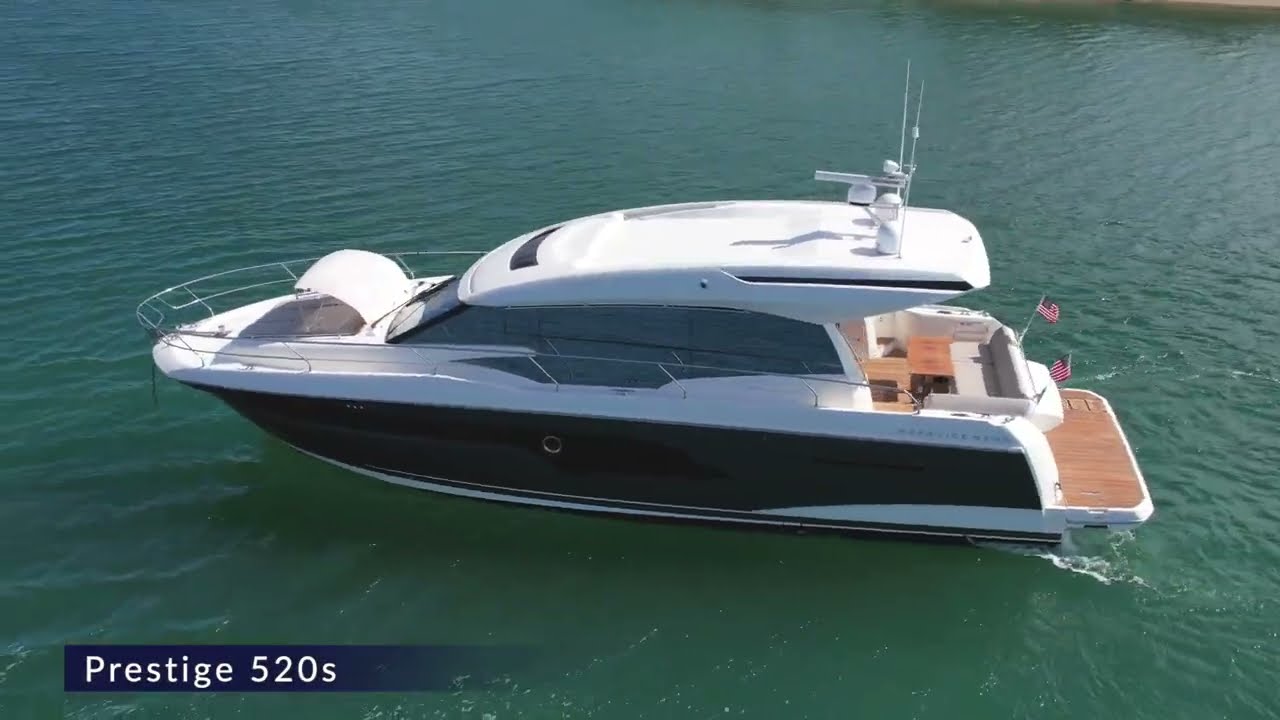 Like New!! Pre-owned 2020 Prestige 520S Ready for delivery