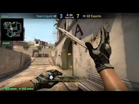 CSGO POV G2 HUNTER vs Liquid on Mirage - 26 frags