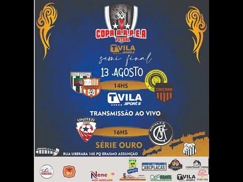 COPA A.R.P.E.A FUTSAL SEMI FINAL - UNITED FUTSAL x MASTER F.C