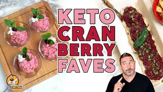 Two SURPRISING Keto Cranberry Dishes? • "Something Different" & Low Carb