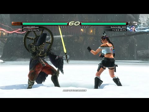 02 Julia Chan VS Yoshimitsu - Tekken 6 ( Uchiha x24 ) Gameplay PS3
