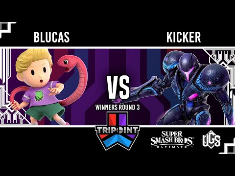 Tripoint Smash 139 - Winners Round 3 - Blucas(Lucas) Vs. Kicker(Dark Samus)
