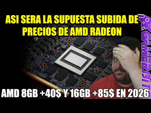 Un nuevo rumor sugiere que las Radeon de 8GB podrían experimentar un aumento de precio de $20, y la
