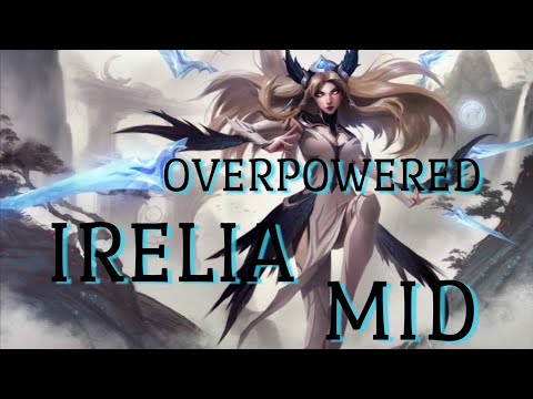 OVERPOWERED IRELIA MIDLANE GAMEPLAY 2020 - DESTROYING AHRI IN RANK GAME | LEAGUE OF LEGENDS