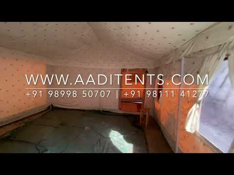 Luxury Swiss Cottage Tent 12 x 24 Feet