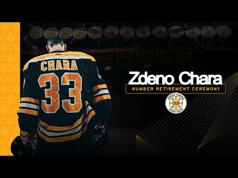 Zdeno Chara number retirement full ceremony