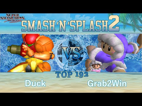 SNS2 - Duck (Samus) vs Grab2Win (Ice Climbers) - Melee Top 192