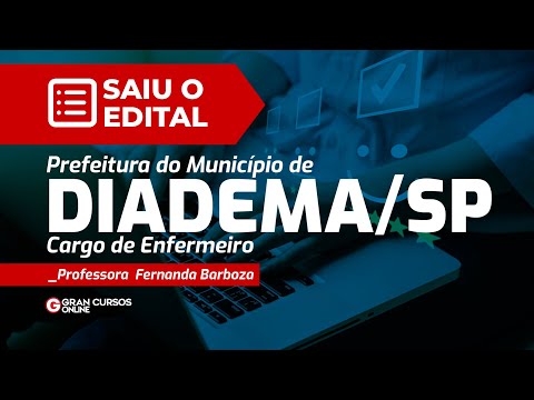 Concurso Prefeitura do Município de Diadema - Saiu o edital!